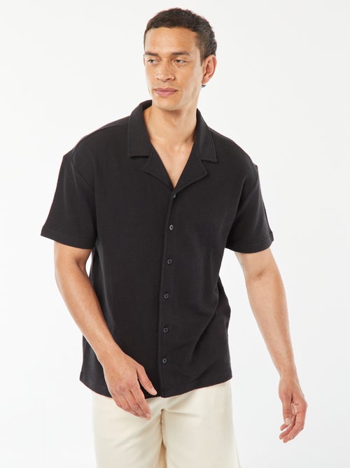 Chemise à manches courtes et col polo - Kiabi