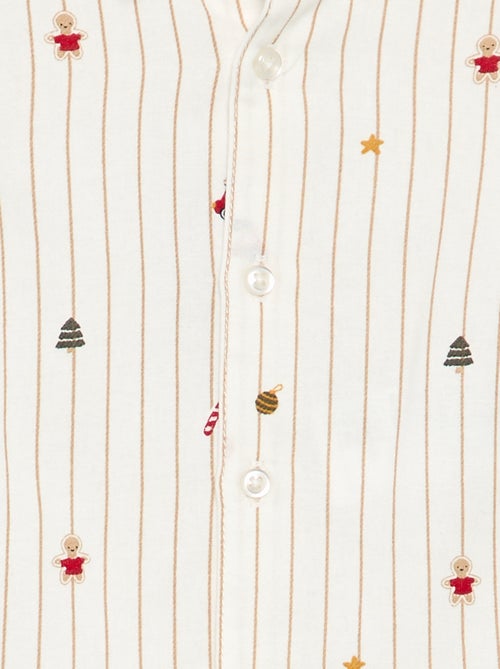 Chemise de Noël en flanelle - Kiabi