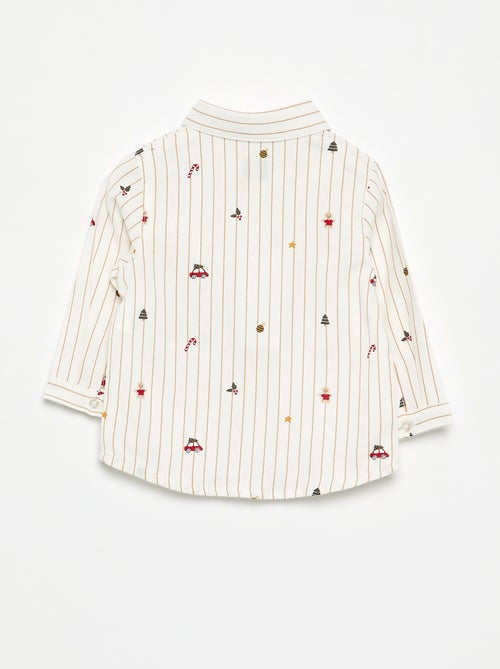 Chemise de Noël en flanelle - Kiabi