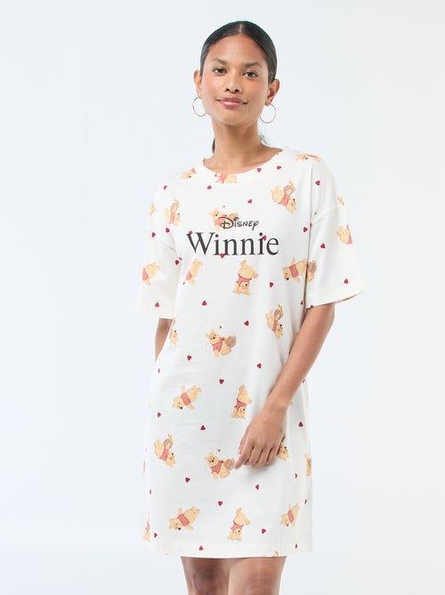 Chemise de nuit tee-shirt 'Winnie' - Kiabi