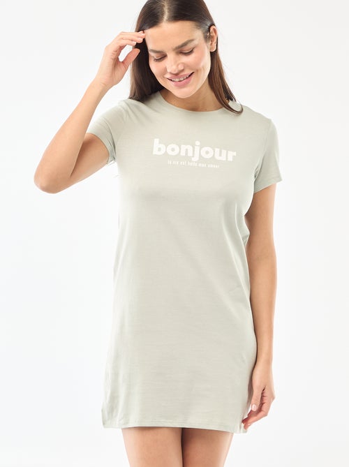 Chemise de nuit - Kiabi