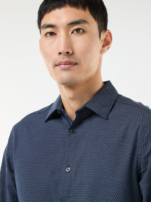 Chemise dobby coupe slim - Kiabi