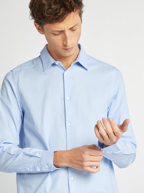 Chemise droite unie - Kiabi