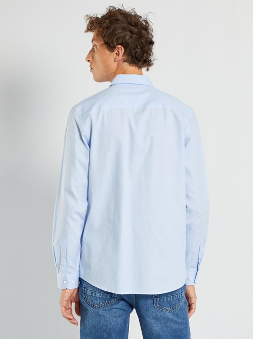 Chemise droite unie - Kiabi