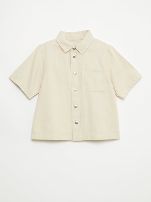 Chemise en jean - Kiabi