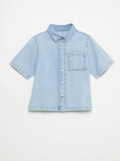 Chemise en jean - Kiabi