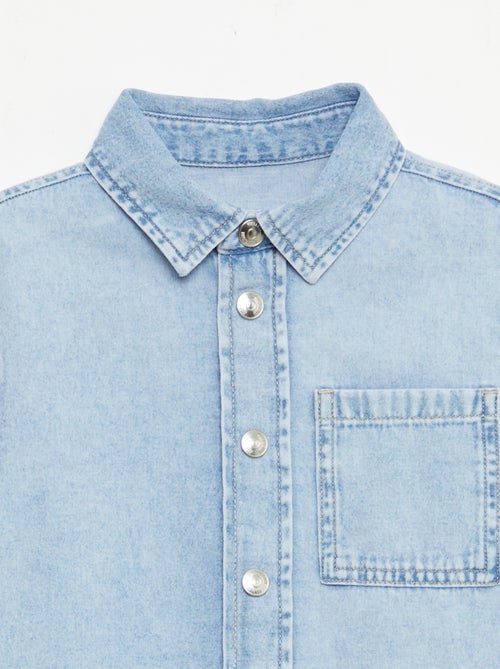 Chemise en jean - Kiabi