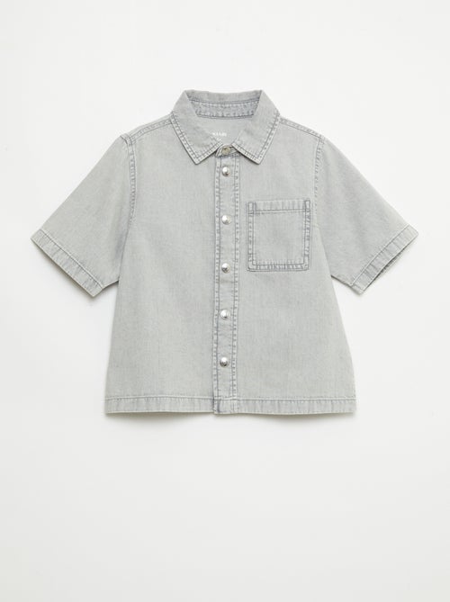 Chemise en jean - Kiabi