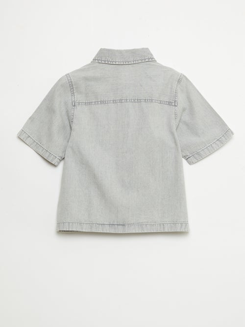 Chemise en jean - Kiabi