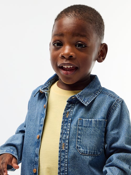 Chemise en jean regular fit - Kiabi