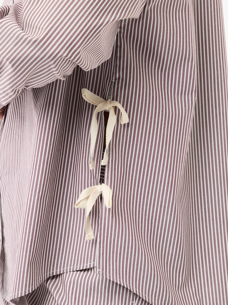 Chemise en popeline Beige - Kiabi