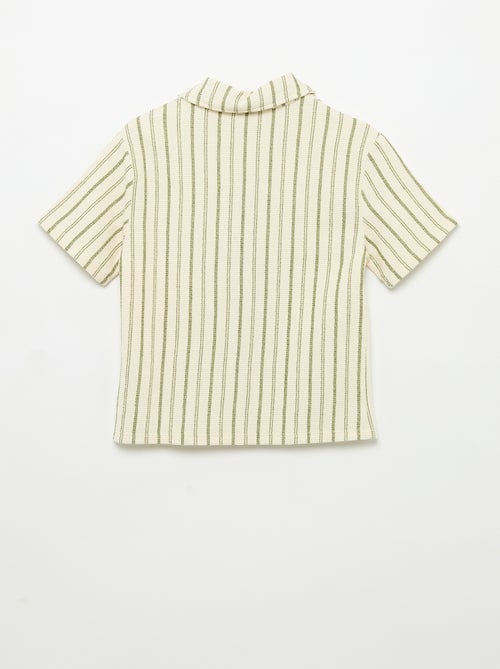Chemise rayée - Kiabi