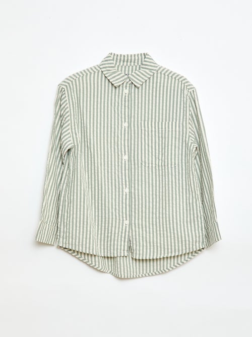 Chemise rayée - Kiabi