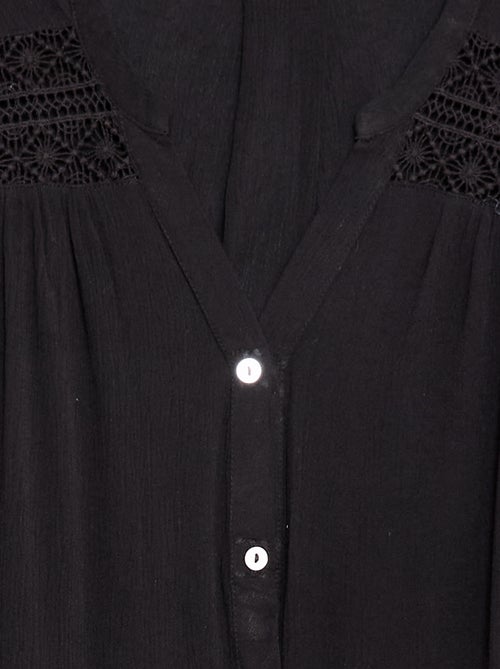 Chemisier manches courtes So Easy - Kiabi