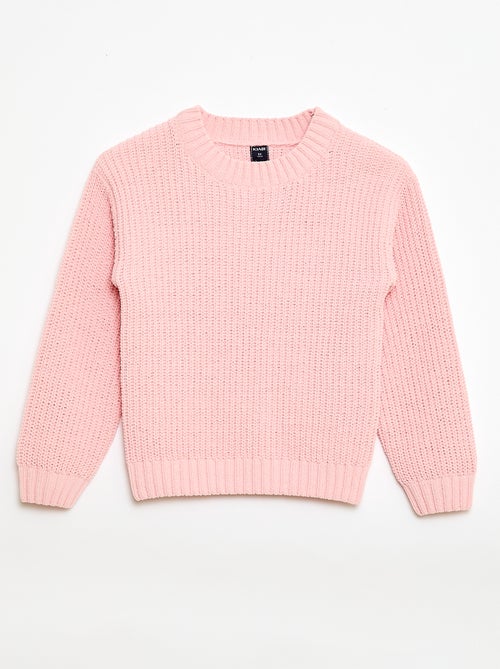 Chenille Knit Sweater - Kiabi
