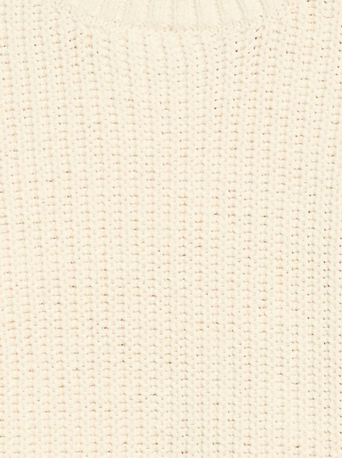 Chenille Knit Sweater - Kiabi Chenille Knit Sweater - Kiabi