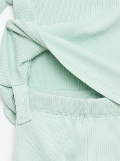 Chill-Pyjama-Set aus Baumwolljersey - Kiabi