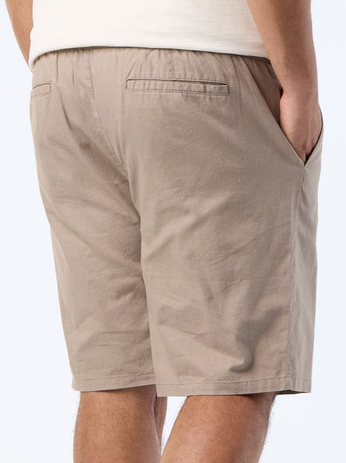 Chino-Bermuda mit Kordelzug - Kiabi Chino-Bermuda mit Kordelzug - Kiabi