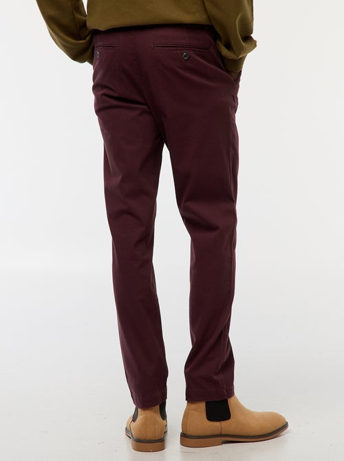 Chino-Hose aus Twill - Kiabi