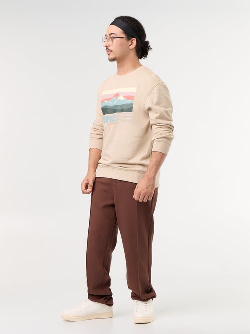 Chino regular a tinta unita - collezione facile da indossare - Kiabi