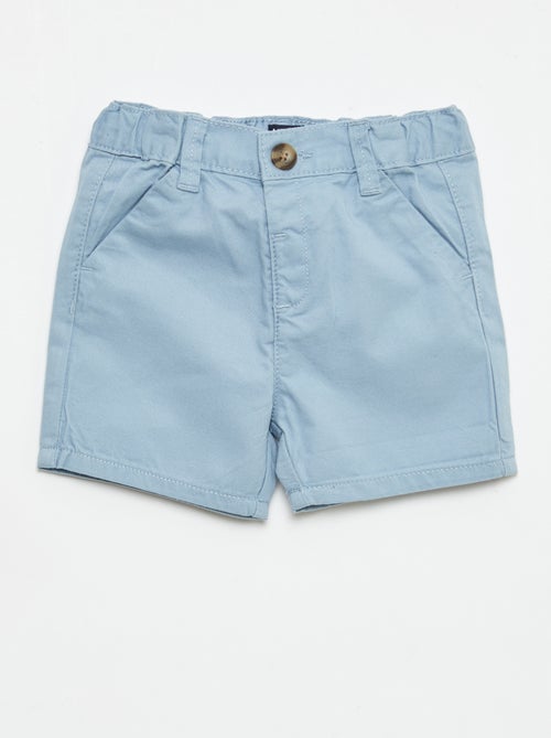 Chino Shorts with Adjustable Waist - Kiabi