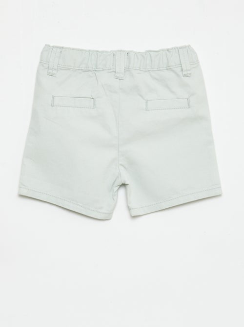 Chino Shorts with Adjustable Waist - Kiabi