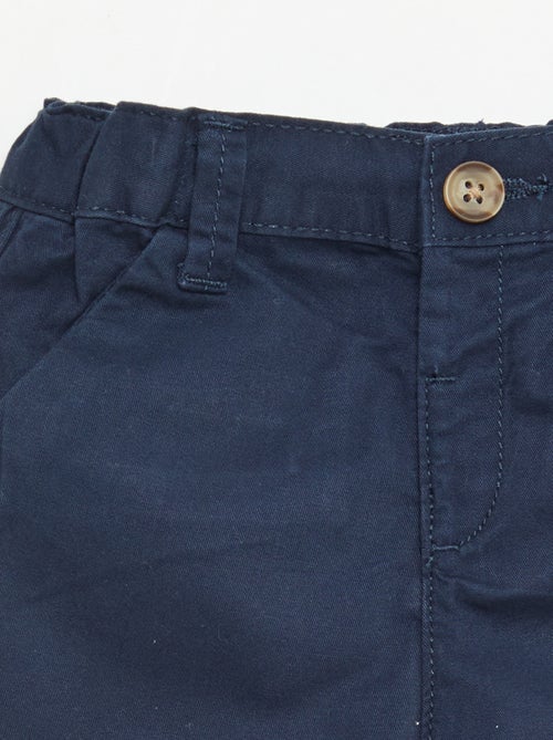 Chino Shorts with Adjustable Waist - Kiabi