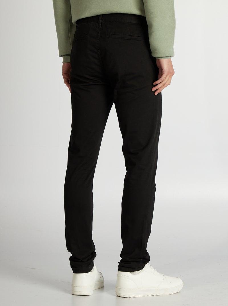 Chino skinny L34 NERO - Kiabi