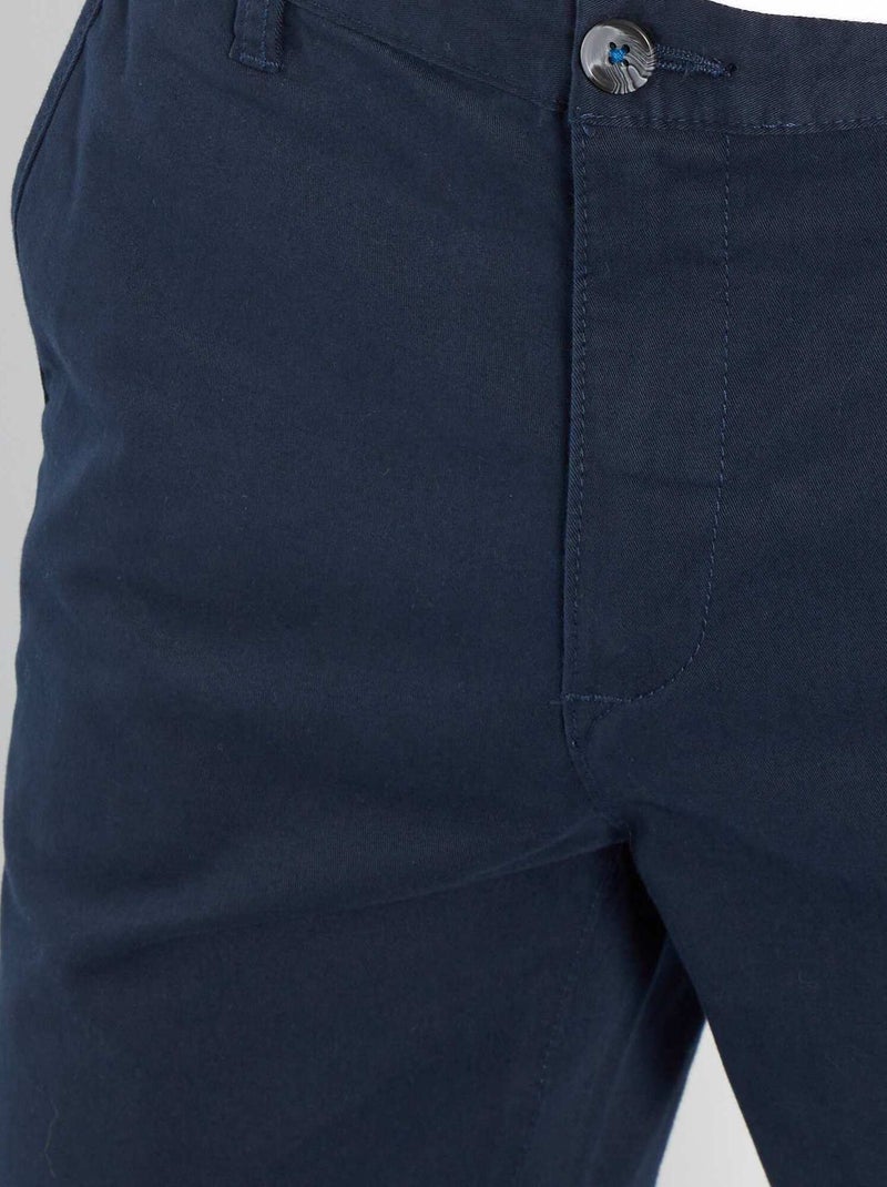 Chino skinny stretch - L32 blu - Kiabi