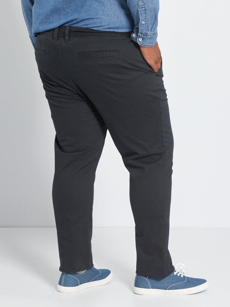 Chino slim - L32 nero - Kiabi