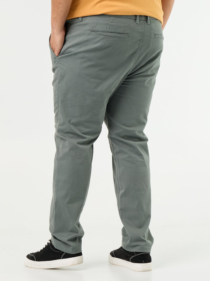 Chino Slim – L32 Grün - Kiabi