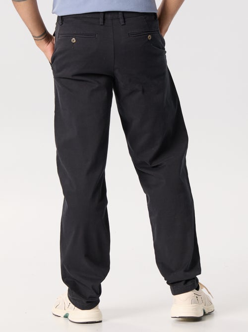 Chino uni taille standard - Kiabi