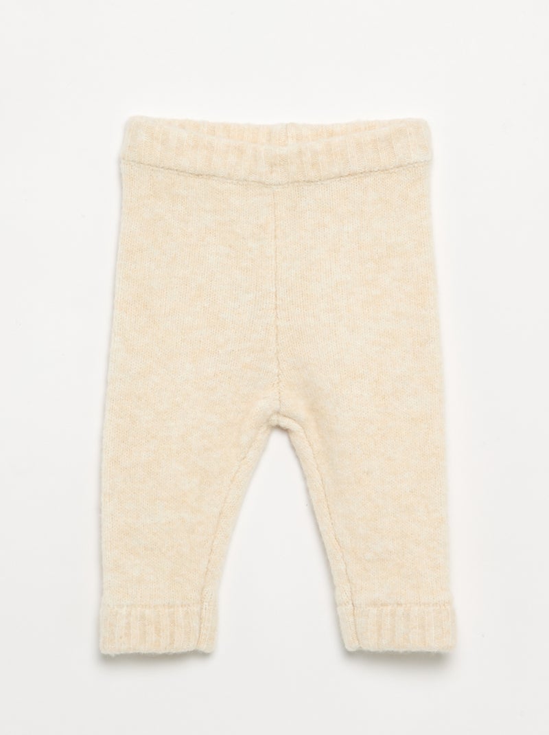 Christmas 2-piece set - Sweater + leggings Beige - Kiabi
