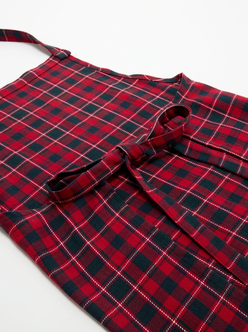 'Christmas' Kitchen Apron - KIABI Home Red - Kiabi