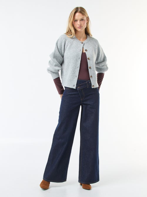 Chunky Knit Cardigan - Kiabi