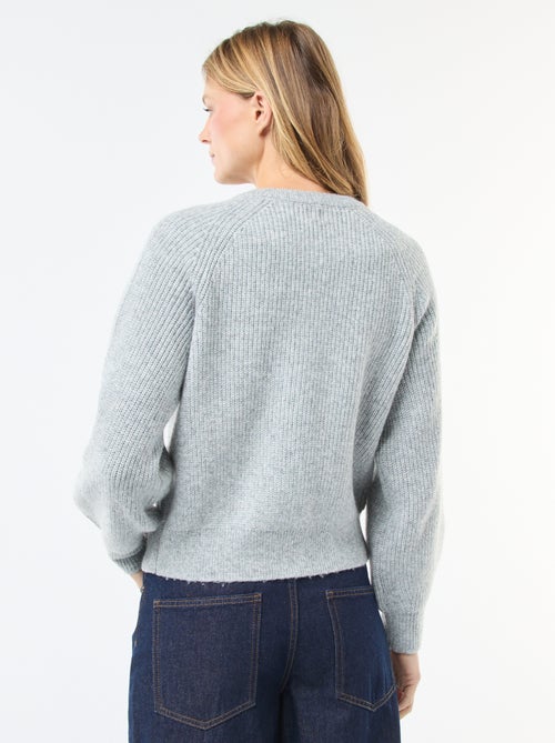 Chunky Knit Cardigan - Kiabi