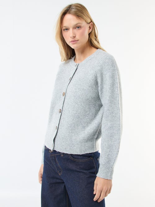 Chunky Knit Cardigan - Kiabi