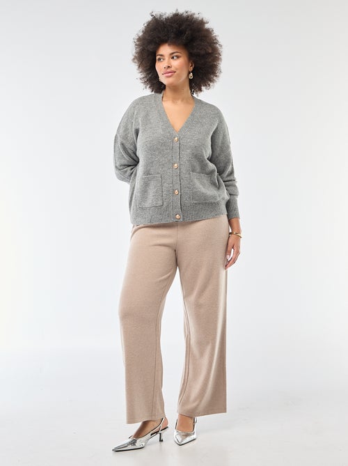 Chunky Knit Cardigan - Kiabi