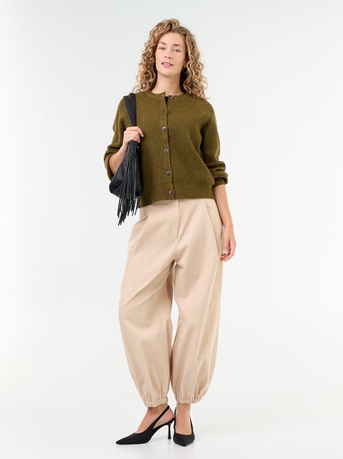 Chunky Knit Cardigan - Kiabi