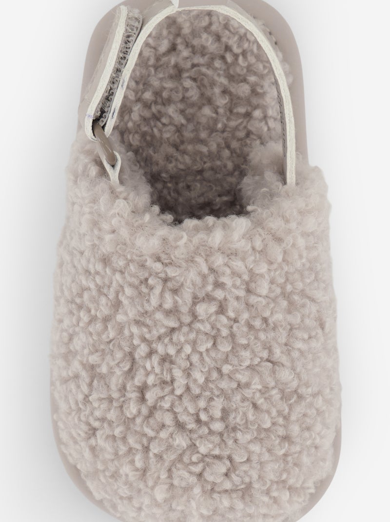 Ciabatte con cinturini di sostegno Beige - Kiabi