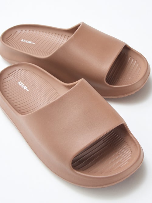 Ciabatte da piscina con zeppa - Kiabi
