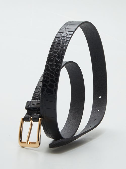 Cintura sottile con stampa leopardata - Kiabi