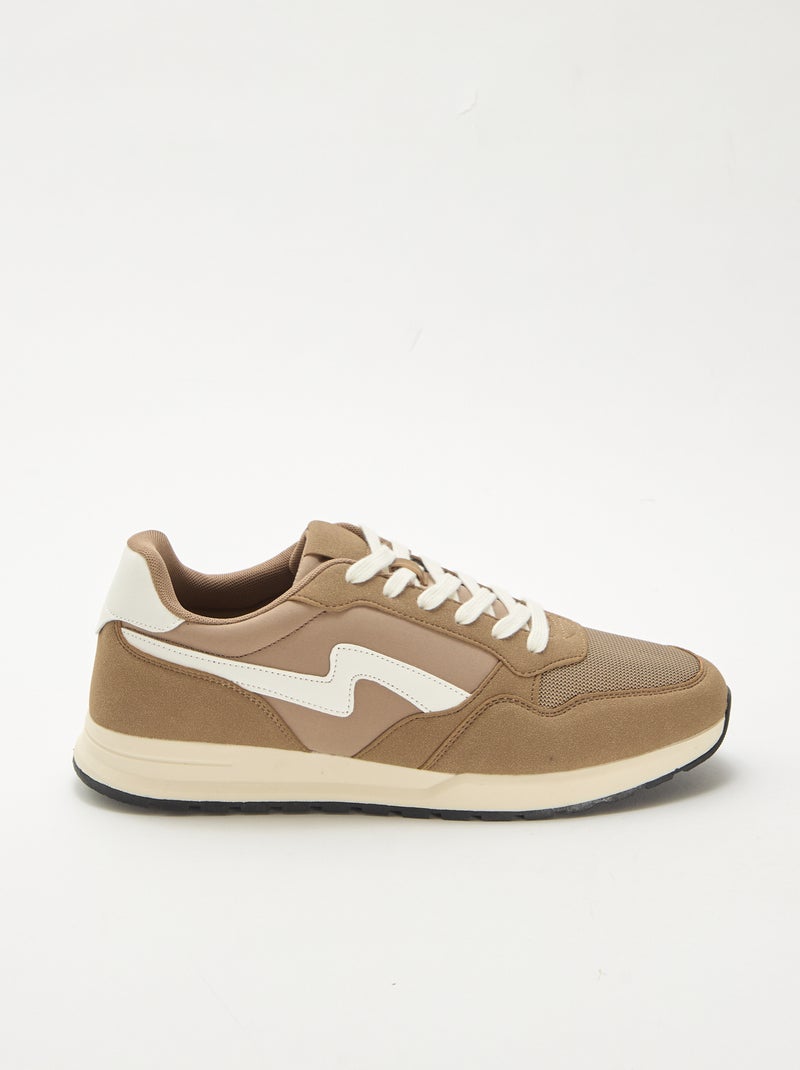 City Sneakers Brown - Kiabi