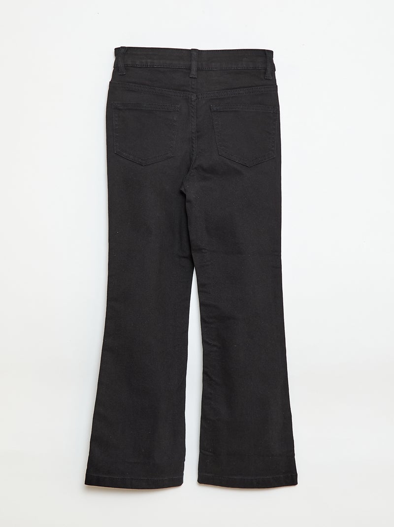 Classic Flare Jeans Black - Kiabi