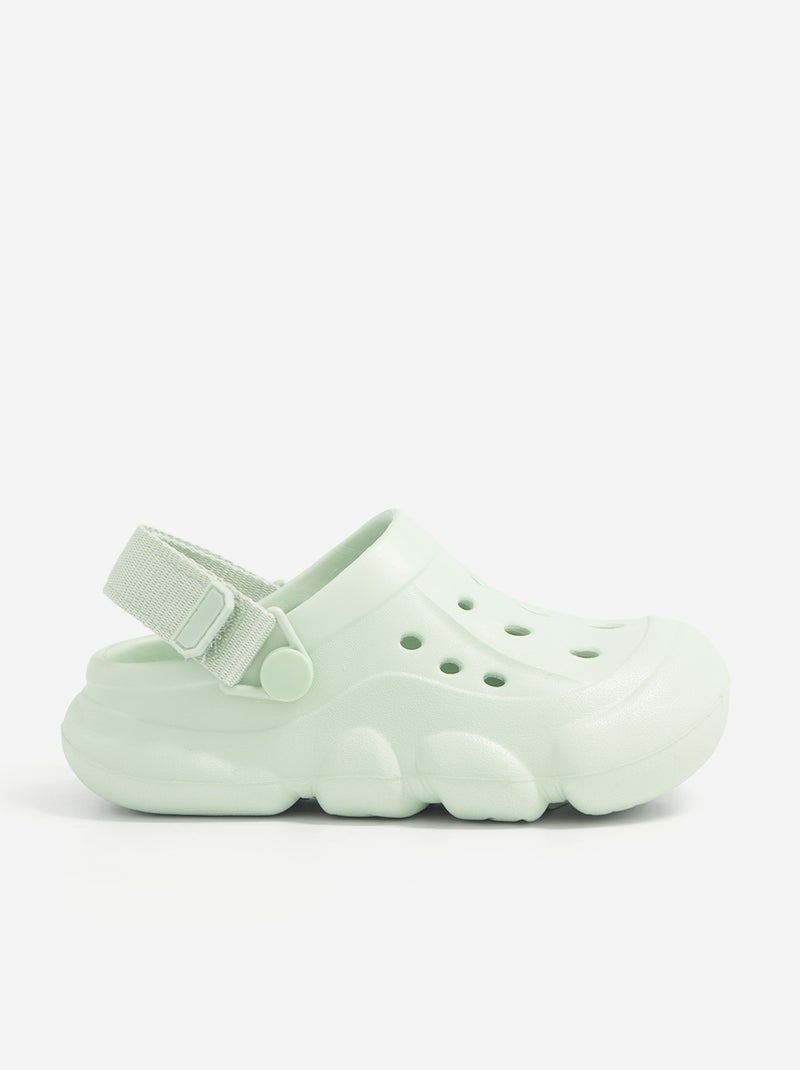 Closed Beach Clogs Green - Kiabi