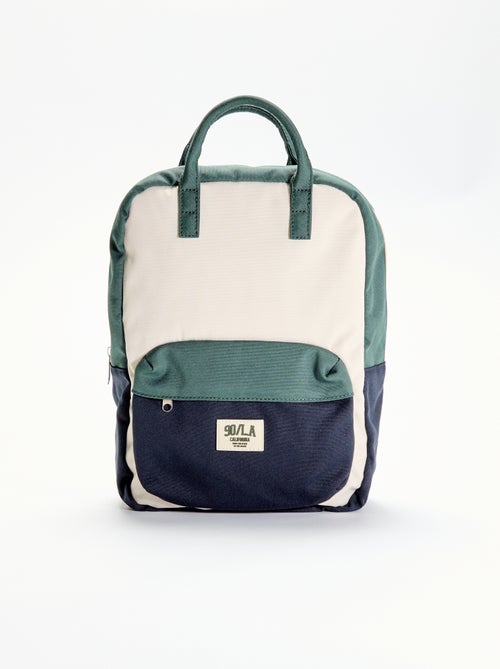 Color block backpack - Kiabi Color block backpack - Kiabi