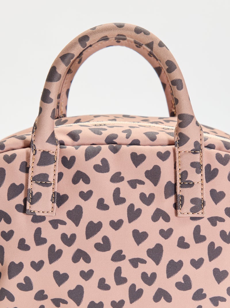 Color block backpack Brown - Kiabi