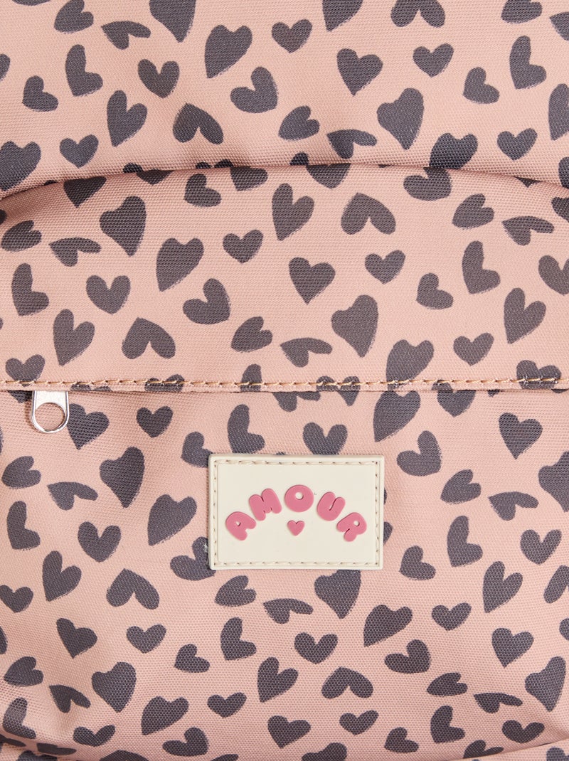 Color block backpack Brown - Kiabi