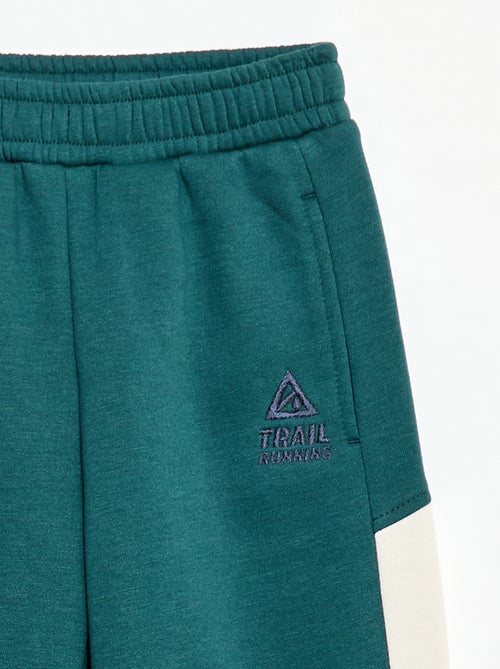 Color Block Fleece Joggers - Kiabi
