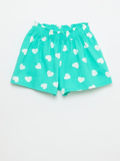Colorful Shorts with Ruffled Waist - Kiabi